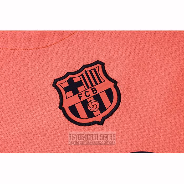 Chandal del Barcelona Manga Corta 2025-2026 Naranja - Pantalon Corto
